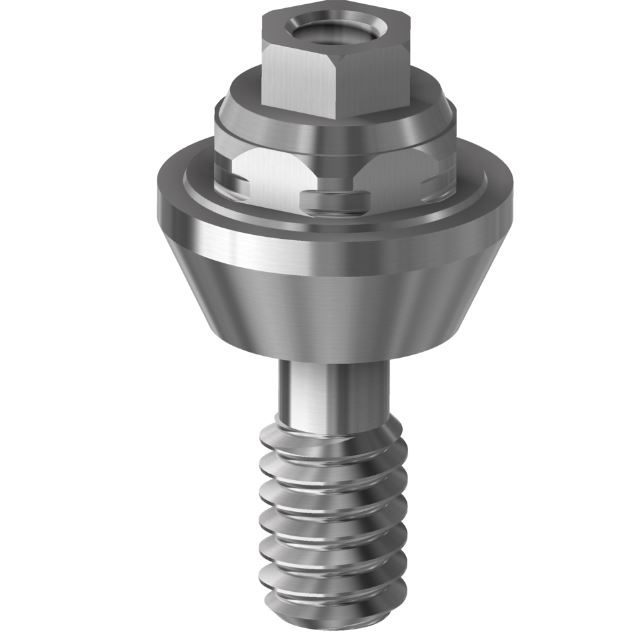 MetAlive Multi-Unit Abutment Compatible With 3I Osseotite NP/3.4 0° 2 mm