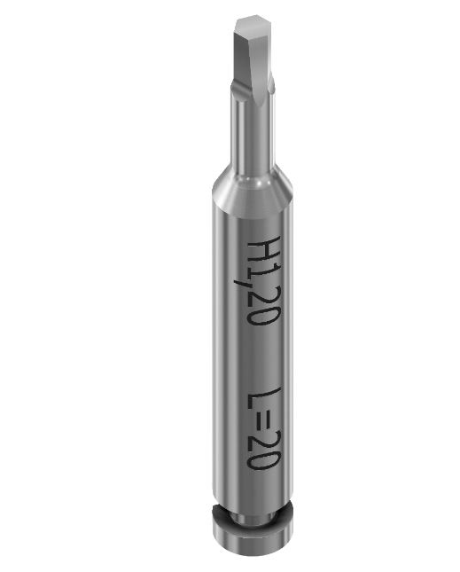 Screw Driver 1.20 mm Hex Head - 20 mm