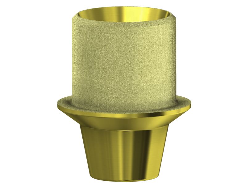 Aurum Base Compatible With Astra Tech Implant System EV 3.6 Gold