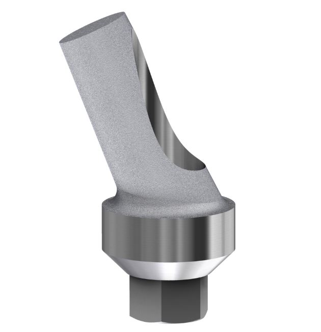 Angled Abutment Compatible With Zimmer Internal Hex NP/3.5 25°