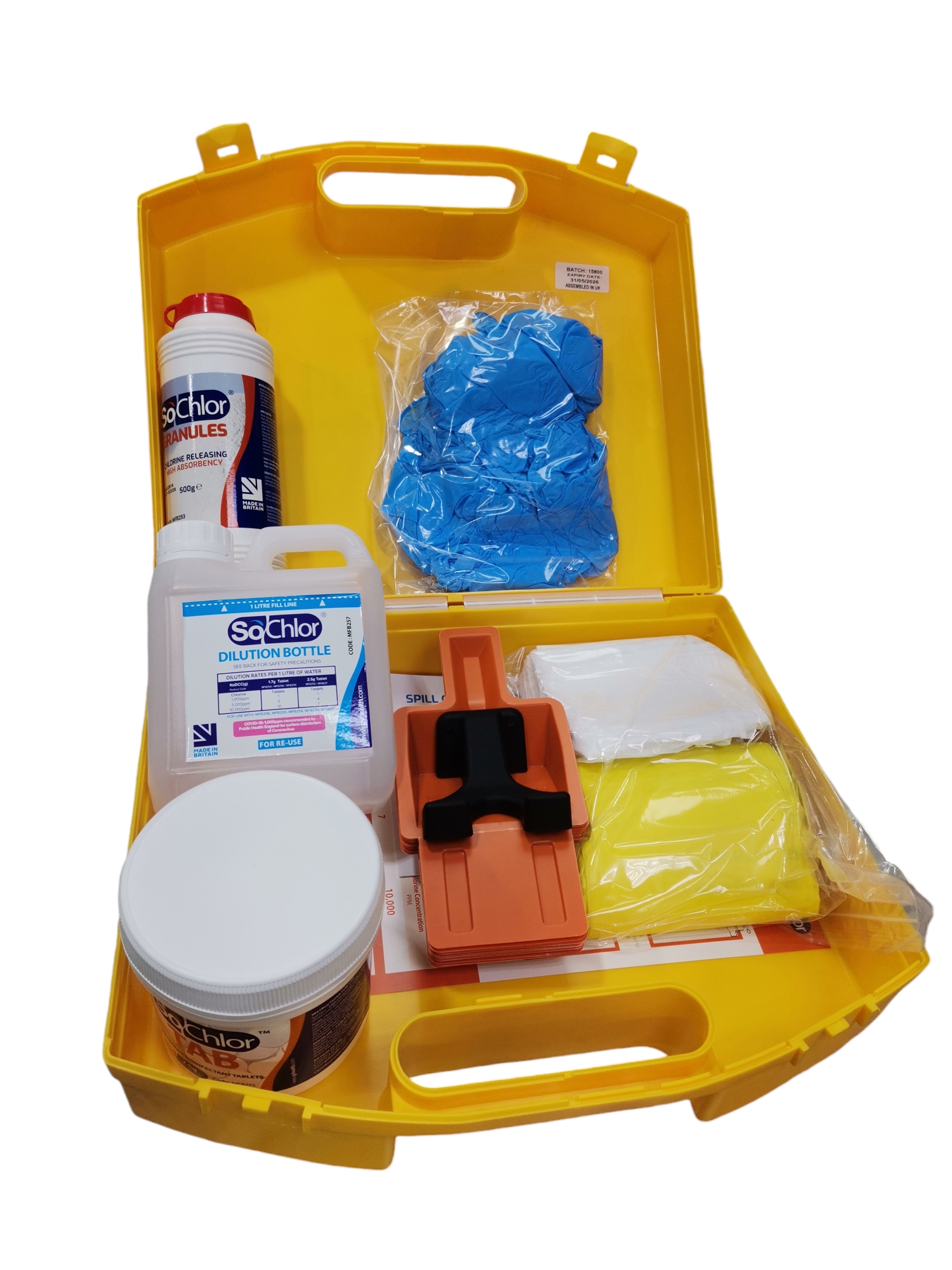 Biohazard Spill Kit 10