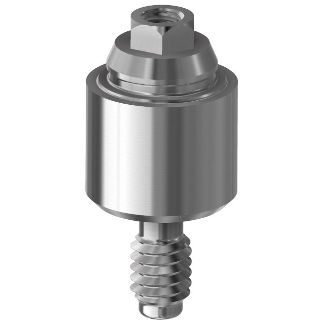 Multi-Unit Abutment Compatible With 3I Osseotite On Implant RP/4.1 - 4 mm