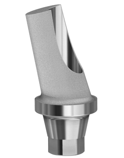 Angled Abutment Compatible With NobelActive & NobelReplace CC On Implant RP/4.3 15°