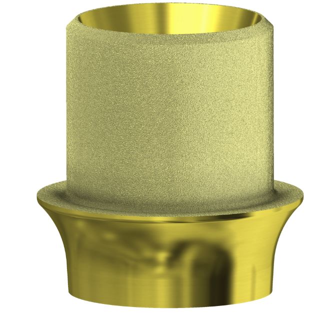 Aurum Base Compatible With Straumann BLX Non Engaging RB/3.5 Gold