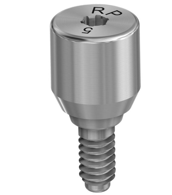 Healing Abutment Compatible With NobelActive & NobelReplace CC For Bridge RP/4.3 - 5 mm