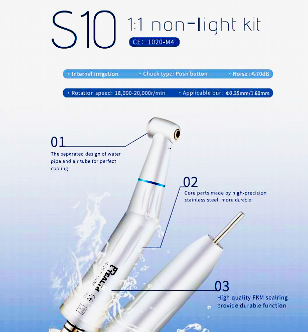 Tealth 1:1 Internal Irrigation Low Speed Kit 4 Holes