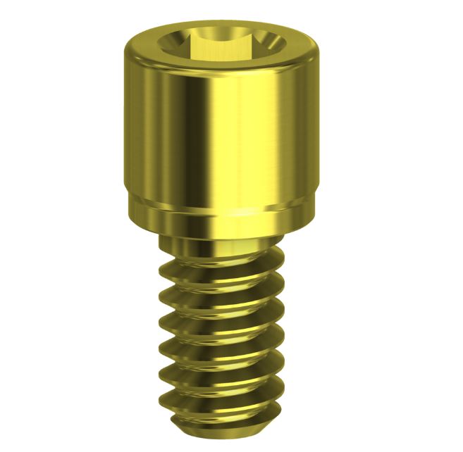 Screw Tin Coated Compatible With Anthogyr Axiom 1.18 mm