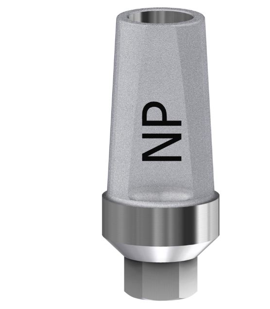 Straight Abutment Compatible With Zimmer Internal Hex NP/3.5