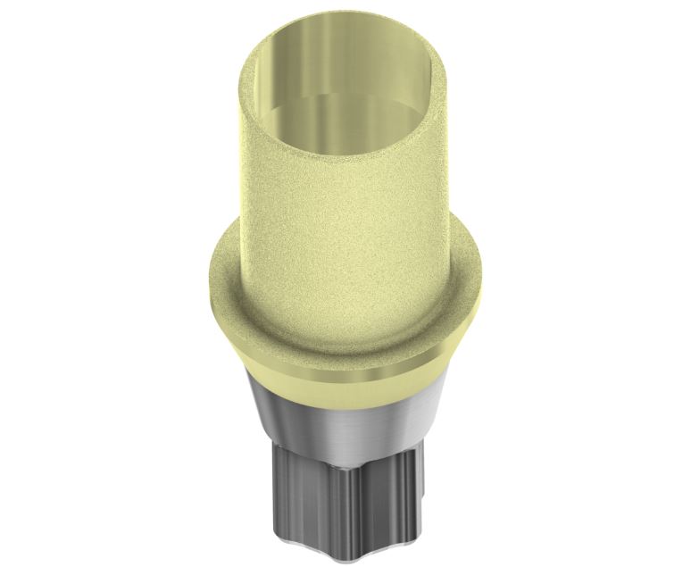 Ellipti Base Compatible With NobelActive & NobelReplace CC 3.0 Corner Gold