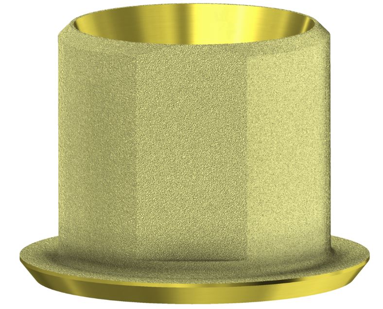 Aurum Base Compatible With Nobel Branemark Engaging RP 4.1 - 0.3 mm Gold