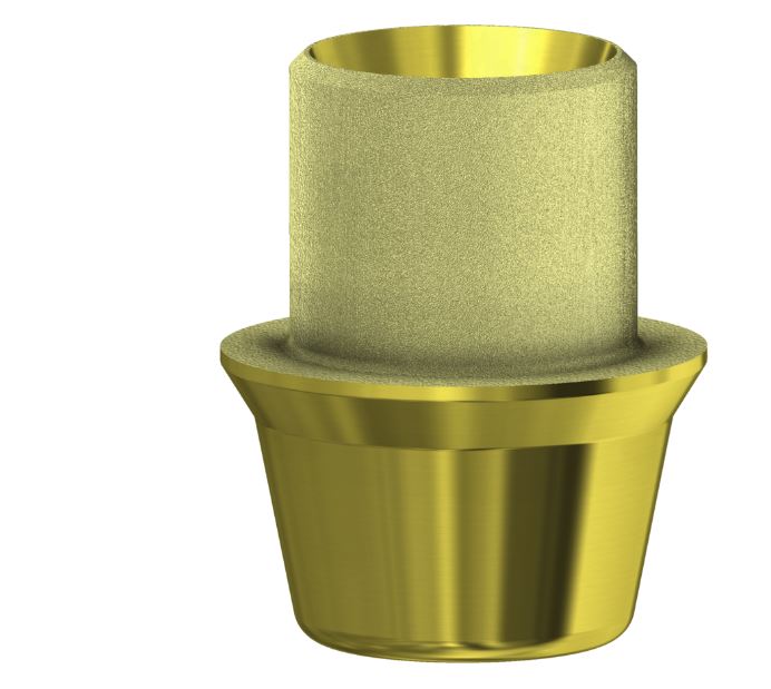 Aurum Base Compatible With Astra Tech Implant System EV 4.8 Gold