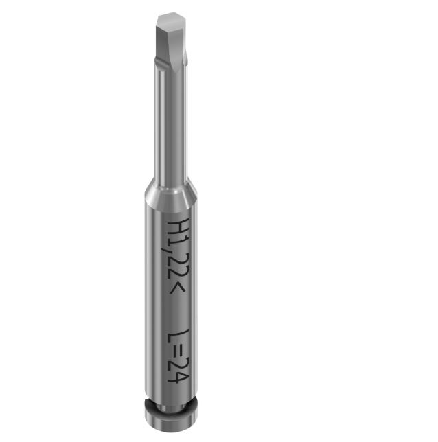 Screw Driver Compatible With Neodent 1.22 mm Hex Head - 24 mm