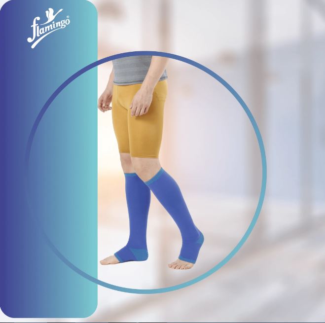 flamingo-medical-compression-stockings-below-knee-class-i-pair-oc-2234