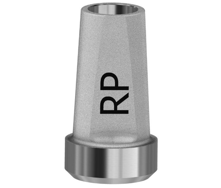 Straight Abutment Compatible With 3I Osseotite On Implant RP/4.1