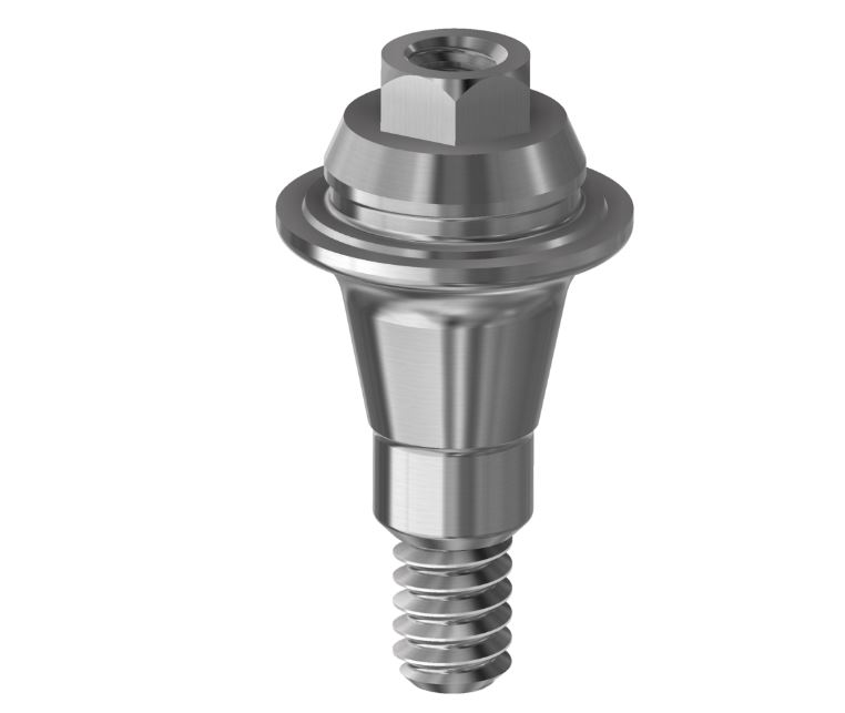 Multi-Unit Abutment Compatible With Astra Tech Implant System EV 3.6 0° 1.5 mm