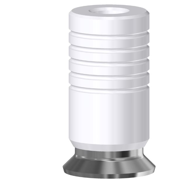 CoCr Base Compatible With Straumann Tissue Level & Synocta On Implant Non-Engaging For Screwing WN/6.5