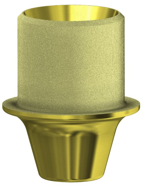 Aurum Base Compatible With Straumann Bone Level NC 3.3 Gold