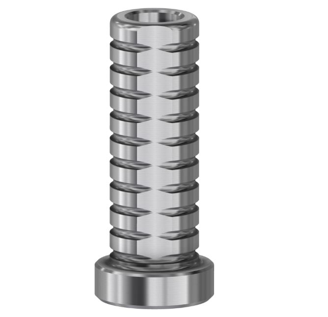 Temporary Abutment Compatible With Straumann Bone Level Engaging On Abutment SRA NC/RC