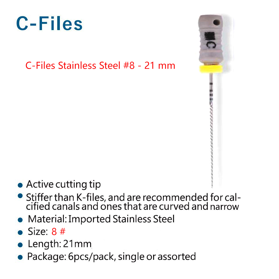 C-Files Stainless Steel #8 - 21 mm