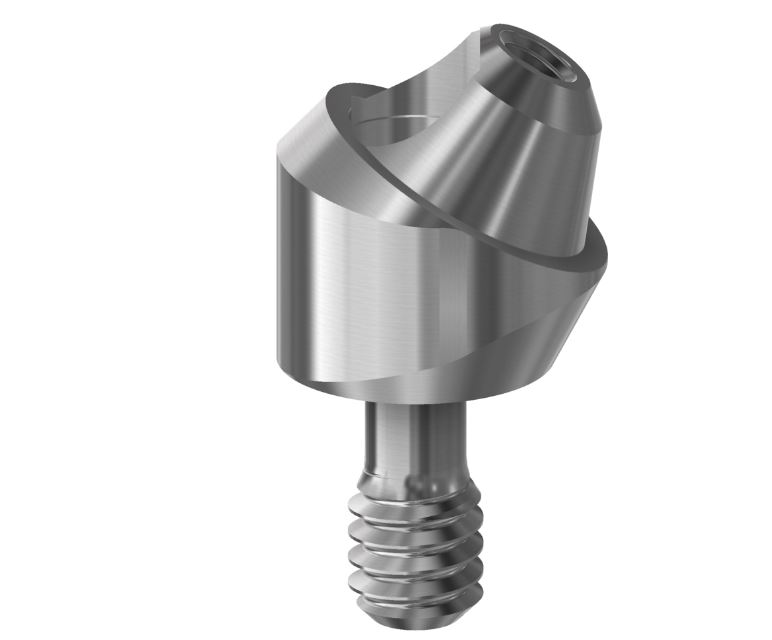 Multi-Unit Abutment Compatible With 3I Osseotite RP/4.1 30° 4 mm