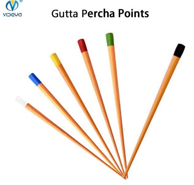 Gutta Percha Points With Length Marked Taper 6% #15-40