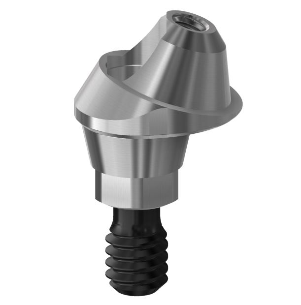 MetAlive Multi-Unit Abutment Compatible With NobelActive & Replace CC RP/4.3 17° 2.5 mm