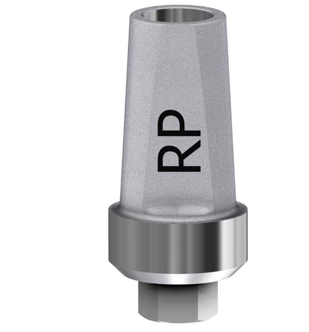 Straight Abutment Compatible With Zimmer Internal Hex RP/4.5