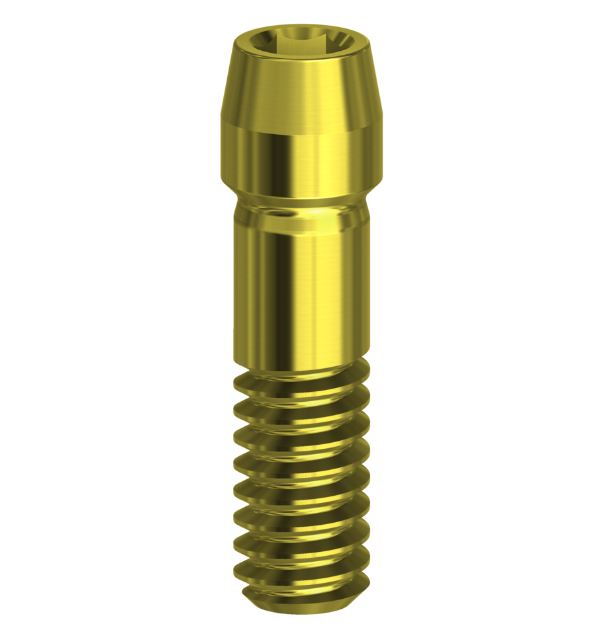 Screw Hex Tin Coated Compatible With Osstem TS 1.22 mm Gold