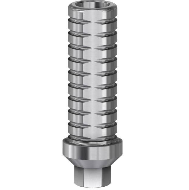 Temporary Abutment Compatible With Zimmer Internal Hex With Screw Engaging NP/3.5