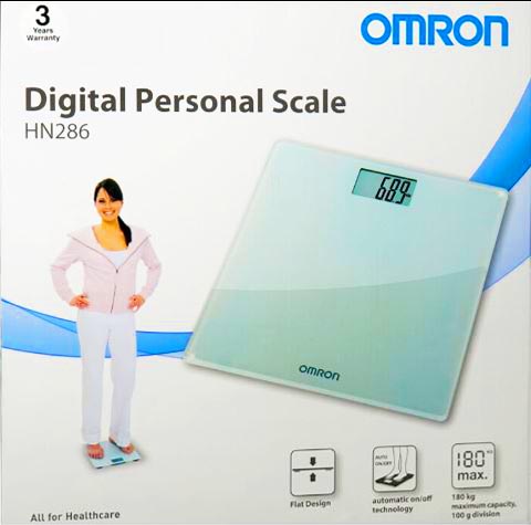 omron-electronic-bathroom-scale-hn286