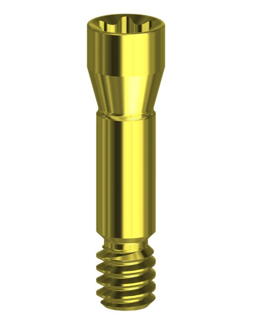 Screw Torx Tin Coated Compatible With Straumann Bone Level On Implant NC/RC Gold