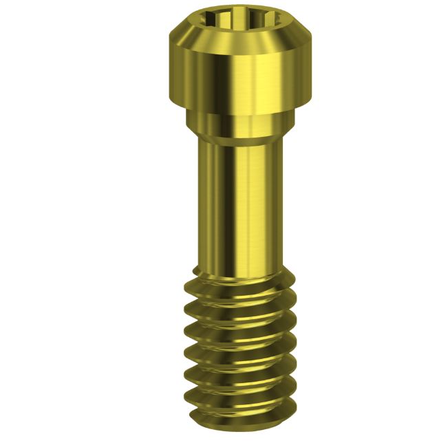 Screw UG Tin Coated Compatible With Nobel Branemark RP/4.1 Gold