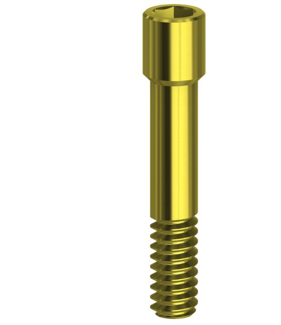 Screw Hex Tin Coated Compatible With Camlog WP/5.0 1.27 mm Gold