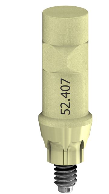 Intra Oral Scan Abutment Compatible With Astra Tech Implant System On Implant EV/5.4