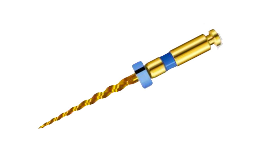 D-Files Heat Activation Gold for Retreatment Engine Use NiTi D1 - 16 mm