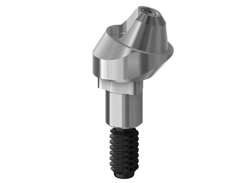 MetAlive Multi-Unit Abutment Compatible With NobelReplace Select On Implant With DLC Screw Non Engaging WP/5 - 3 mm