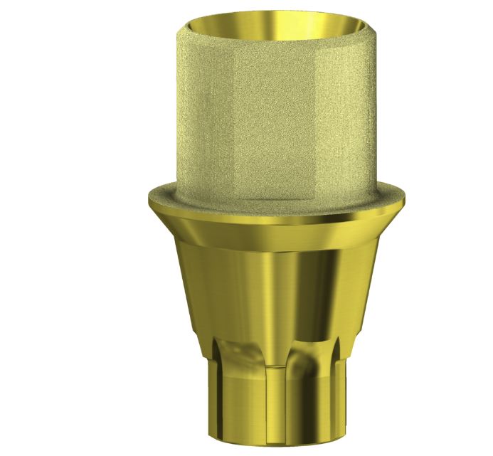 Aurum Base Compatible With Astra Tech Implant System Engaging EV 4.2 Gold