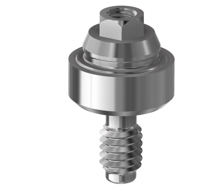 Multi-Unit Abutment Compatible With 3I Osseotite On Implant RP/4.1 - 2 mm