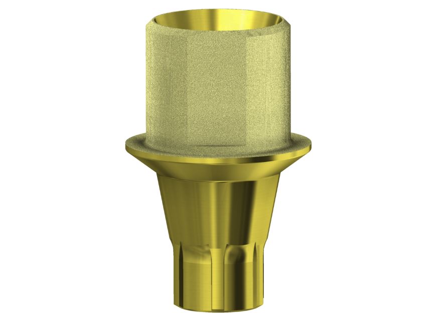 Aurum Base Compatible With Astra Tech Implant System Engaging EV 3.6 Gold