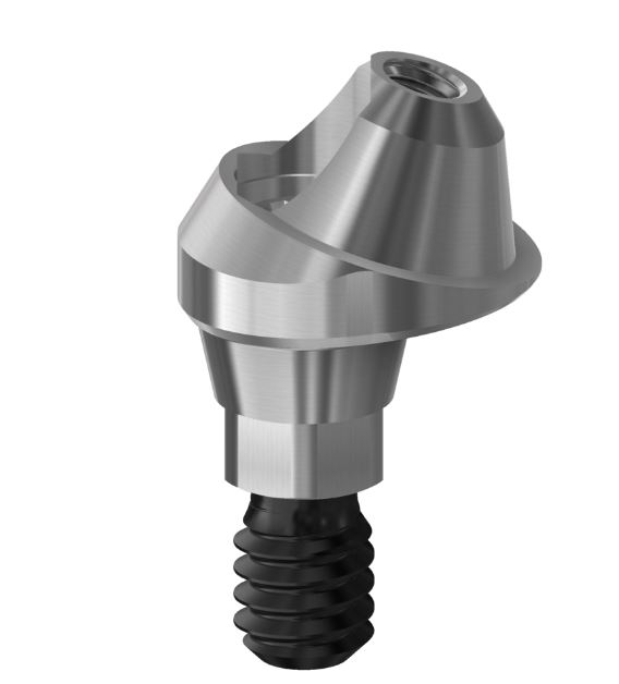 Multi-Unit Abutment Compatible With NobelActive & Replace CC NP/3.5 17° 2.5 mm