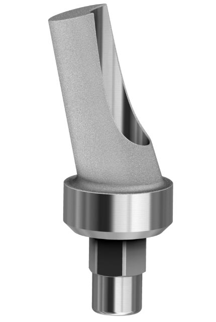 Angled Abutment Compatible With 3I Certain NP/3.4 15°