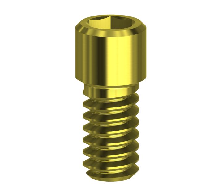 Screw Hex Compatible With Biotech Kontact NP 1.22 mm Gold