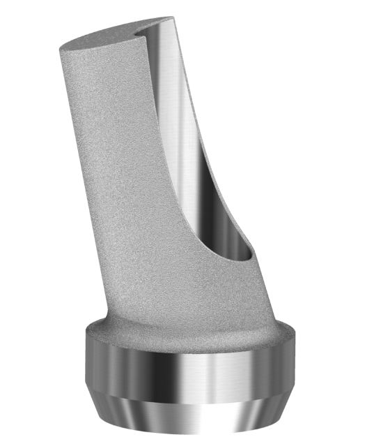 Angled Abutment Compatible With Biohorizons External RP/4.2 15°