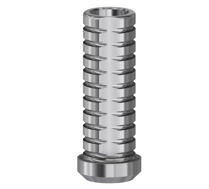 Temporary Abutment Compatible With 3i Osseotite On Implant With Screw Non Engaging NP/3.4