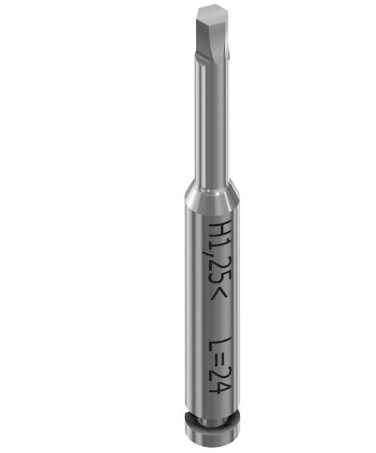 Screw Driver Compatible With Neodent 1.25 mm Hex Head - 24 mm