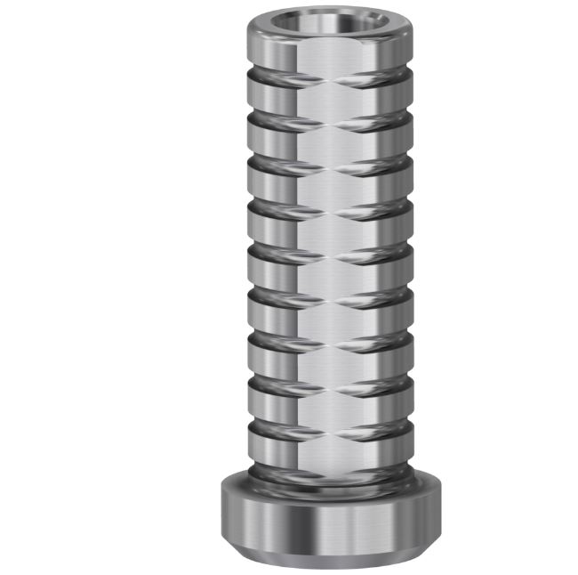 Temporary Abutment Compatible With Nobel Brånemark On Implant With Screw Non Engaging RP/4.1