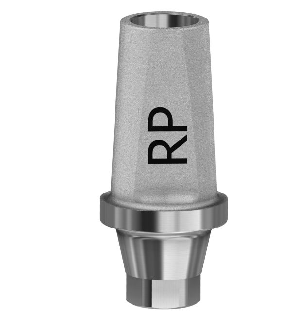 Straight Abutment Compatible With NobelActive & NobelReplace CC On Implant RP/4.3