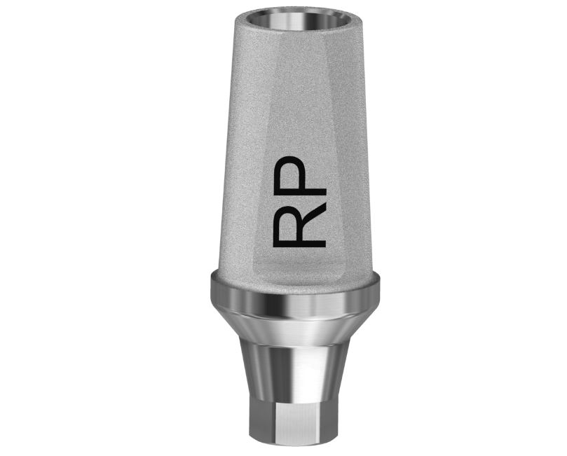 Straight Abutment Compatible With Astra Tech Osseospeed On Implant RP/3.5-4