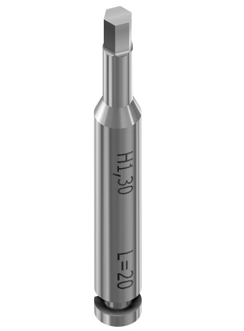 Screw Driver 1.30 mm Hex Head - 20 mm