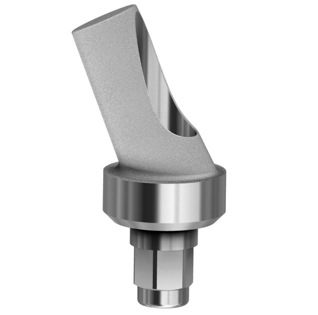 Angled Abutment Compatible With 3i Certain RP/4.1 25°